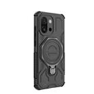 For OnePlus 13T 5G J-20 Solid Color MagSafe Magnetic TPU+PC Phone Case(Black) - 3