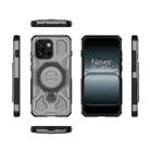 For OnePlus 13T 5G J-20 Solid Color MagSafe Magnetic TPU+PC Phone Case(Grey) - 2