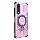 For OnePlus Ace 5 Ultra 5G / Nord 5 J-20 Solid Color MagSafe Magnetic TPU+PC Phone Case(Pink) - 3