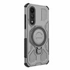 For OnePlus Ace 5 Ultra 5G / Nord 5 J-20 Solid Color MagSafe Magnetic TPU+PC Phone Case(Grey) - 3