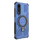 For OnePlus Ace 5 Ultra 5G / Nord 5 J-20 Solid Color MagSafe Magnetic TPU+PC Phone Case(Blue) - 3