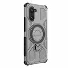 For OnePlus Ace 5 Racing 5G / Nord CE5 J-20 Solid Color MagSafe Magnetic TPU+PC Phone Case(Grey) - 3
