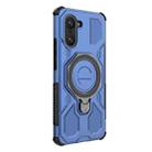 For OnePlus Ace 5 Racing 5G / Nord CE5 J-20 Solid Color MagSafe Magnetic TPU+PC Phone Case(Blue) - 3