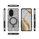 For Honor 200 5G J-20 Solid Color MagSafe Magnetic TPU+PC Phone Case(Grey) - 2