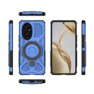 For Honor 200 5G J-20 Solid Color MagSafe Magnetic TPU+PC Phone Case(Blue) - 2