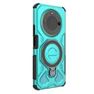 For Honor X60 5G J-20 Solid Color MagSafe Magnetic TPU+PC Phone Case(Lake Blue) - 3