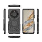 For Honor X60 5G J-20 Solid Color MagSafe Magnetic TPU+PC Phone Case(Black) - 2
