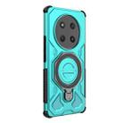 For Honor X60 Pro 5G J-20 Solid Color MagSafe Magnetic TPU+PC Phone Case(Lake Blue) - 3