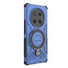 For Honor X60 Pro 5G J-20 Solid Color MagSafe Magnetic TPU+PC Phone Case(Blue) - 3
