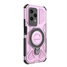 For Honor 200 Lite 5G Global J-20 Solid Color MagSafe Magnetic TPU+PC Phone Case(Pink) - 3