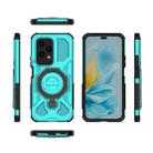 For Honor 200 Lite 5G Global J-20 Solid Color MagSafe Magnetic TPU+PC Phone Case(Lake Blue) - 2