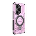 For Honor 400 Pro 5G Global 160.8mm J-20 Solid Color MagSafe Magnetic TPU+PC Phone Case(Pink) - 3