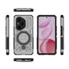 For Honor 400 Pro 5G Global 160.8mm J-20 Solid Color MagSafe Magnetic TPU+PC Phone Case(Grey) - 2