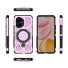 For Honor 400 5G Global 156.5mm J-20 Solid Color MagSafe Magnetic TPU+PC Phone Case(Pink) - 2