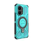 For Honor 400 5G Global 156.5mm J-20 Solid Color MagSafe Magnetic TPU+PC Phone Case(Lake Blue) - 3