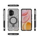 For Honor 400 5G Global 156.5mm J-20 Solid Color MagSafe Magnetic TPU+PC Phone Case(Grey) - 2