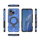 For Honor 400 Lite 5G Global J-20 Solid Color MagSafe Magnetic TPU+PC Phone Case(Blue) - 2