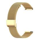For Samsung Galaxy Watch 8 / 8 Classic / Ultra 2 22mm xDfind Buckle Metal Mesh Watch Band(Gold) - 2