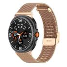 For Samsung Galaxy Watch 8 / 8 Classic / Ultra 2 22mm xDfind Buckle Metal Mesh Watch Band(Rose Gold) - 1