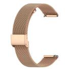 For Samsung Galaxy Watch 8 / 8 Classic / Ultra 2 22mm xDfind Buckle Metal Mesh Watch Band(Rose Gold) - 2