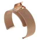 For Samsung Galaxy Watch 8 / 8 Classic / Ultra 2 22mm xDfind Buckle Metal Mesh Watch Band(Rose Gold) - 3