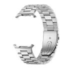 For Samsung Galaxy Watch 8 / 8 Classic / Ultra 2 Three Beads Stainless Steel Watch Band(Silver) - 2