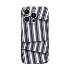 For iPhone 12 mini Cartoon Graffiti PC Phone Case(Irregular Black) - 1