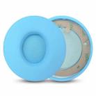 1 Pair Protein Leather Replacement Earpads For Beats Solo Pro(Light Blue) - 1