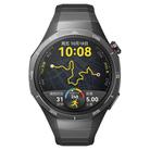 For Huawei Watch 4 Pro One Bead Bamboo Joint HW Buckle Titanium Alloy Watch Band(Grey) - 2