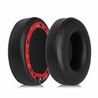 1 Pair Protein Leather Thickened 26mm Replacement Earpads For Beats Studio3 / 2(Black) - 1