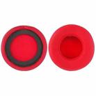 2pcs Protein Leather Replacement Earpads For Beats Studio Pro(Red) - 2