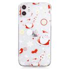 For iPhone 11 Pro Christmas Pattern TPU Protective Case(Happy Santa Claus) - 1