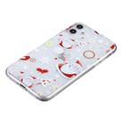 For iPhone 11 Pro Christmas Pattern TPU Protective Case(Happy Santa Claus) - 2