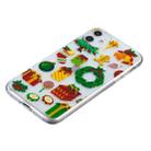 For iPhone 11 Christmas Pattern TPU Protective Case(Wreath Sugar Cake Man) - 2