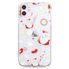 For iPhone 11 Christmas Pattern TPU Protective Case(Happy Santa Claus) - 1