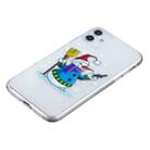 For iPhone 11 Pro Max Christmas Pattern TPU Protective Case(Broom Snowman) - 2