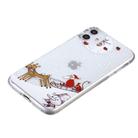 For iPhone 11 Pro Max Christmas Pattern TPU Protective Case(Brown Deer Santa Claus) - 2
