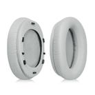 2pcs Protein Leather Snap-on Replacement Earpads For EDIFIER W800BT PLUS(Grey) - 1