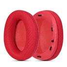 2pcs Mesh Snap-on Replacement Earpads For EDIFIER W800BT PLUS(Red) - 1