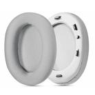 2pcs Ice Silk Cloth Snap-on Replacement Earpads For EDIFIER W800BT PLUS(Grey) - 1