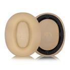 1 Pair Printing Protein Leather Replacement Earpads For EDIFIER W830BT / W860NB(Apricot) - 1