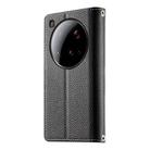 For Xiaomi 15 Ultra Stitching Multi-card Zipper Wallet Leather Phone Case with Short Strap(Black) - 3