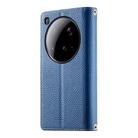 For Xiaomi 15 Ultra Stitching Multi-card Zipper Wallet Leather Phone Case with Short Strap(Dark Blue) - 3