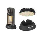 For Insta360 X5 / X4 Sunnylife Silicone Stand Base Car Base(Black) - 1