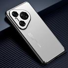 For Huawei Pura 80 Ultra 5G Frosted Metal Phone Case(Silver) - 1