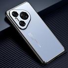 For Huawei Pura 80 Ultra 5G Frosted Metal Phone Case(Blue) - 1