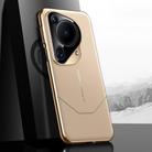 For Huawei Pura 70 Ultra Premium Electroplated Imitation Ultimate Design Phone Case(Gold) - 1