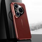 For Huawei Pura 80 Pro Ultra 5G Premium Electroplated Imitation Ultimate Design Phone Case(Red) - 1