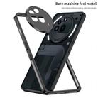 For Nothing Phone 3a Pro Metal Frame Heat Dissipation Phone Case with Camera Guard Ring(Black) - 2