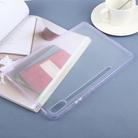 For Samsung Galaxy Tab S9+ / S10+ Color TPU Hybrid Clear Acrylic Tablet Case(Taro Purple) - 3